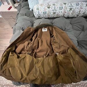 Men's Tan Jacket with Classic Design